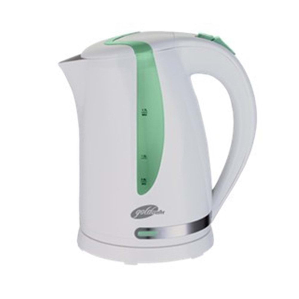 Goldmaster GM-314 NERGİS 2200 W 1.7 lt Kettle Su Isıtıcısı - Beyaz - Yeşil